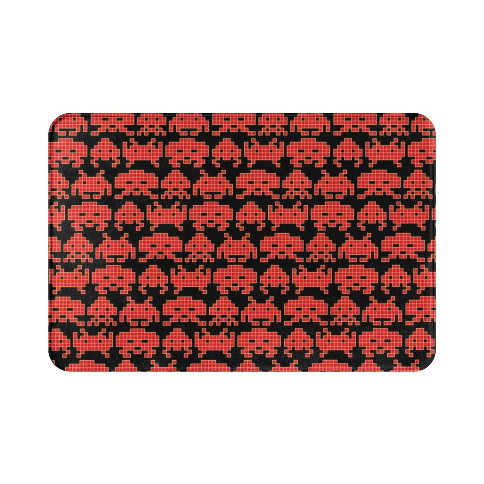 Retro Gaming Space - Invaded Carpet Mat Rug Cushion Soft