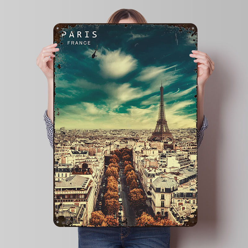 Retro Gaming France - Paris France Metal Poster Wall Art