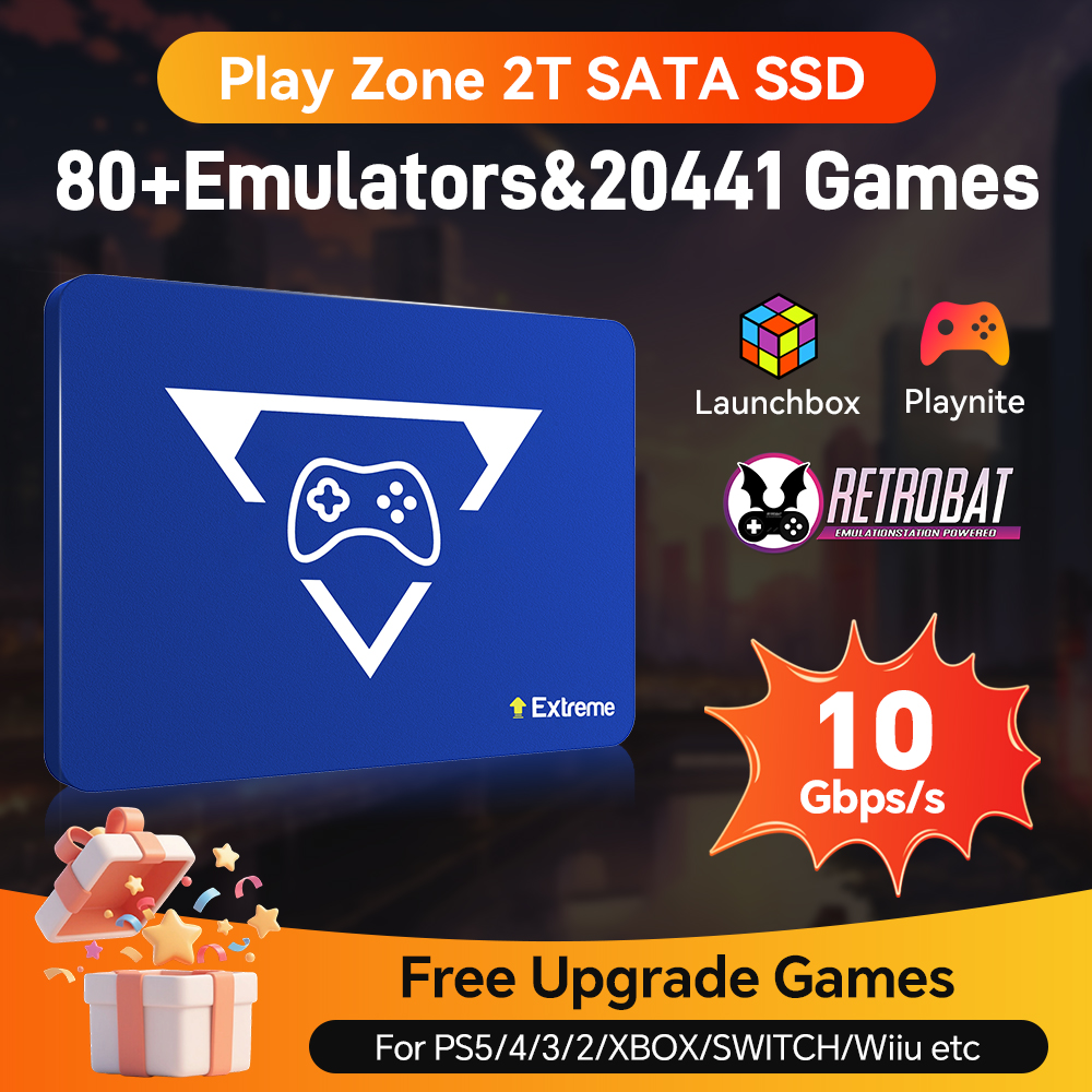 Retro Gaming Zone - Play Zone 2T Retro Gaming SSD