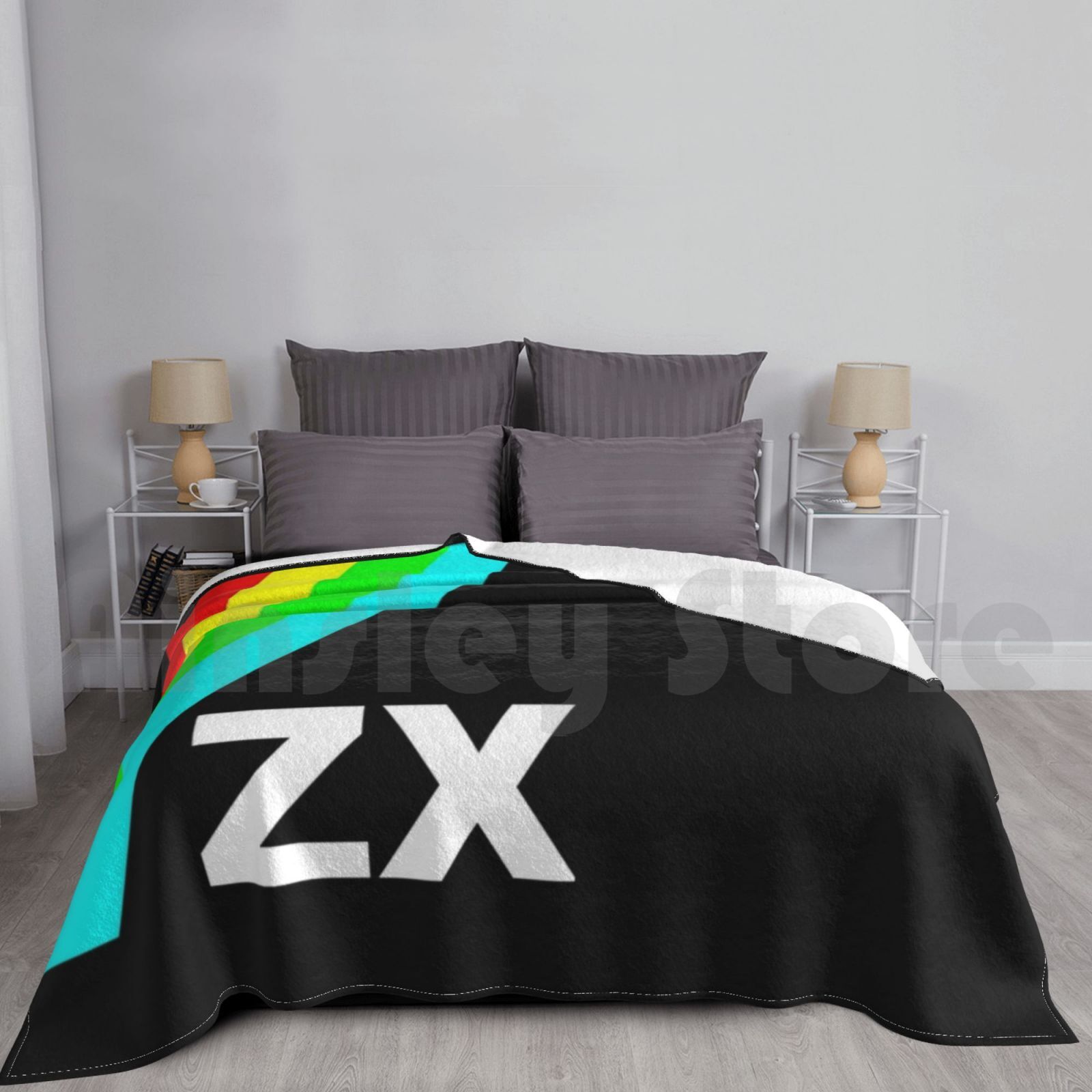 Retro Gaming Zx Spectrum - Zx Blanket For Sofa Bed Travel