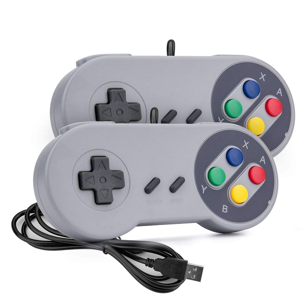 Retro Gaming Raspberry Pi - Classic Wired Game Controller for Retro