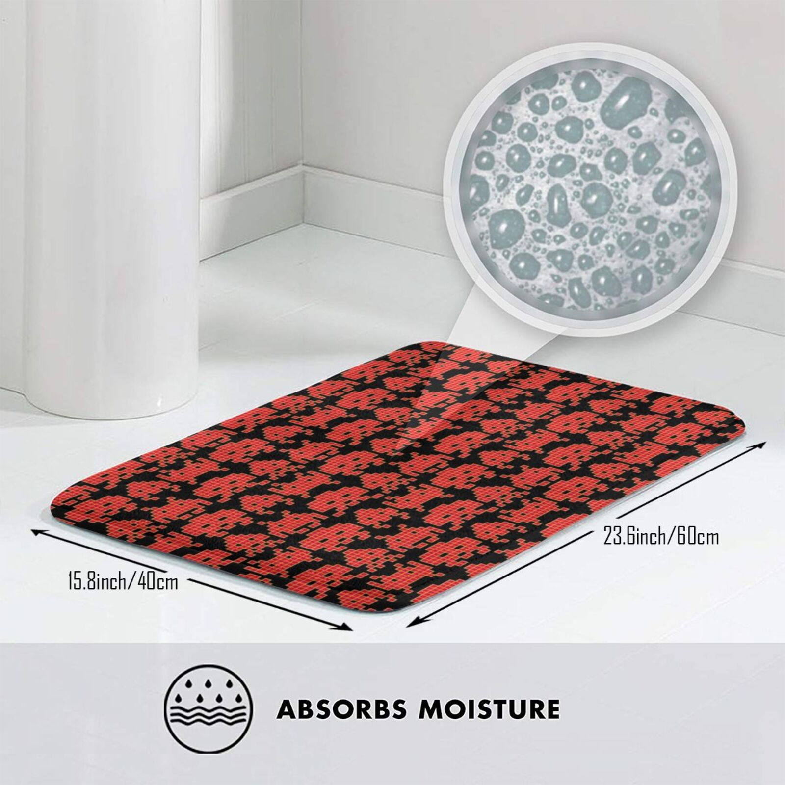 Invaded Carpet Mat Rug Cushion - Retro Gaming Space 评论和价格