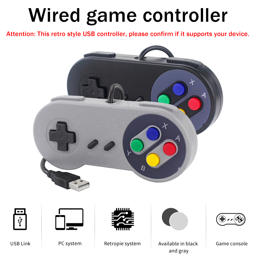 1-2 pcs SNES USB Controller Re - Retro Gaming Raspberry Pi 评论和价格