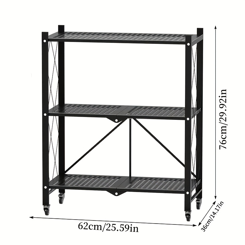 us3-Layer Foldable Storage Rac - Rechargeable Battery Aa 评论和价格