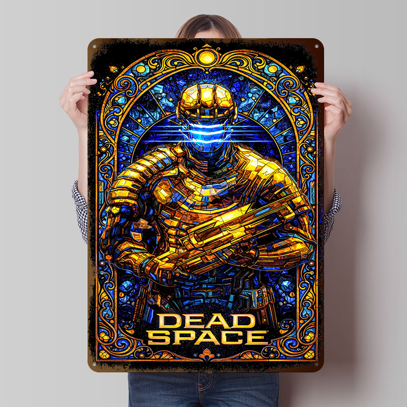 Dead Space Stained Glass Art P - Retro Gaming Space 评论和价格