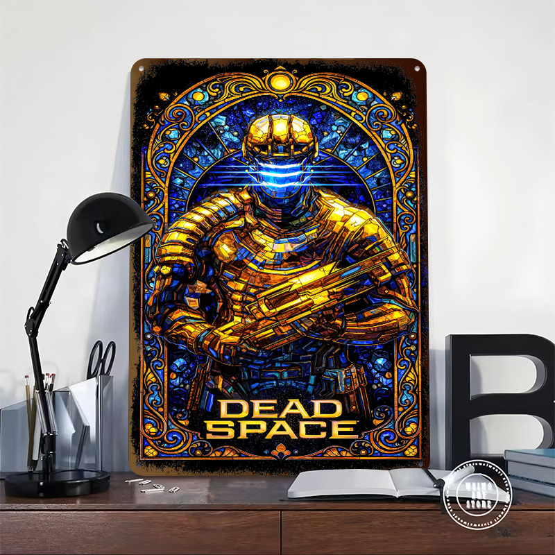 Dead Space Stained Glass Art P - Retro Gaming Space 评论和价格