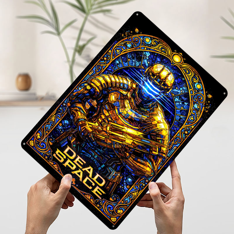 Dead Space Stained Glass Art P - Retro Gaming Space 评论和价格