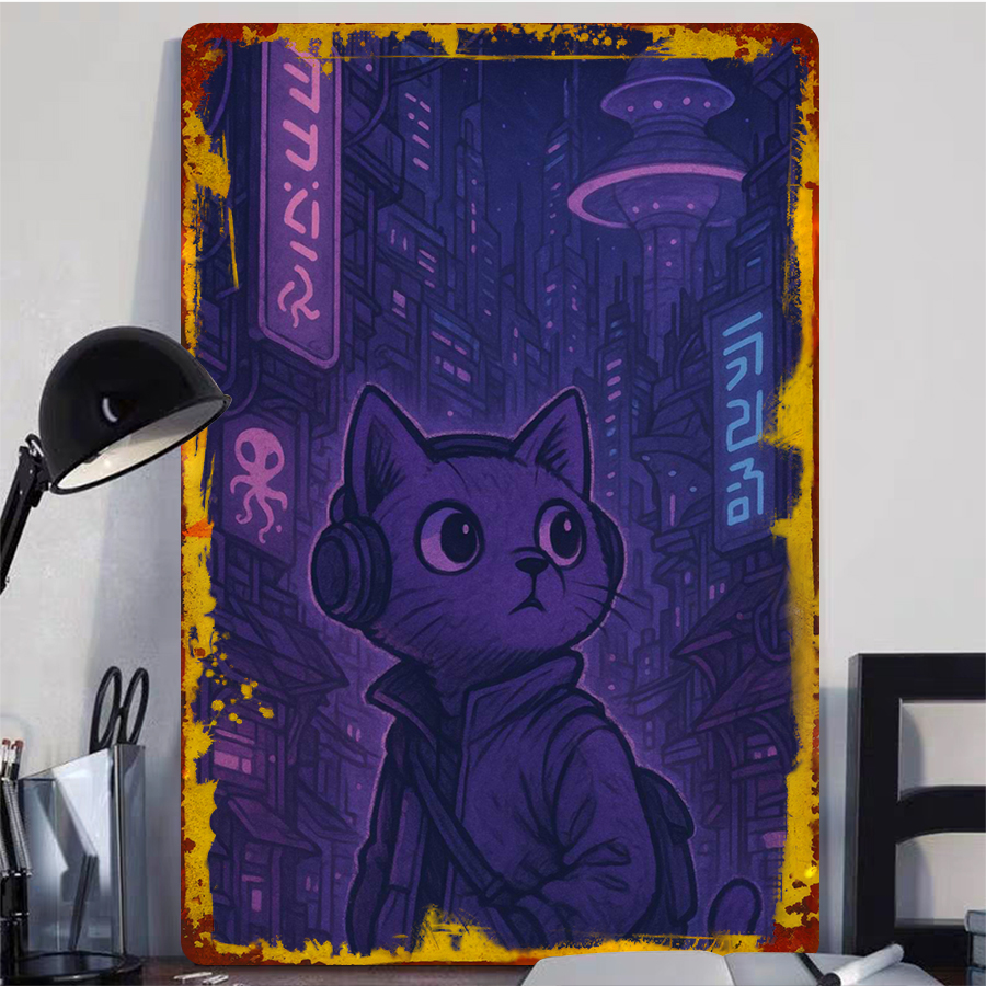 Gaming Pattern Metal Wall Art  - Retro Gaming Ideas 评论和价格
