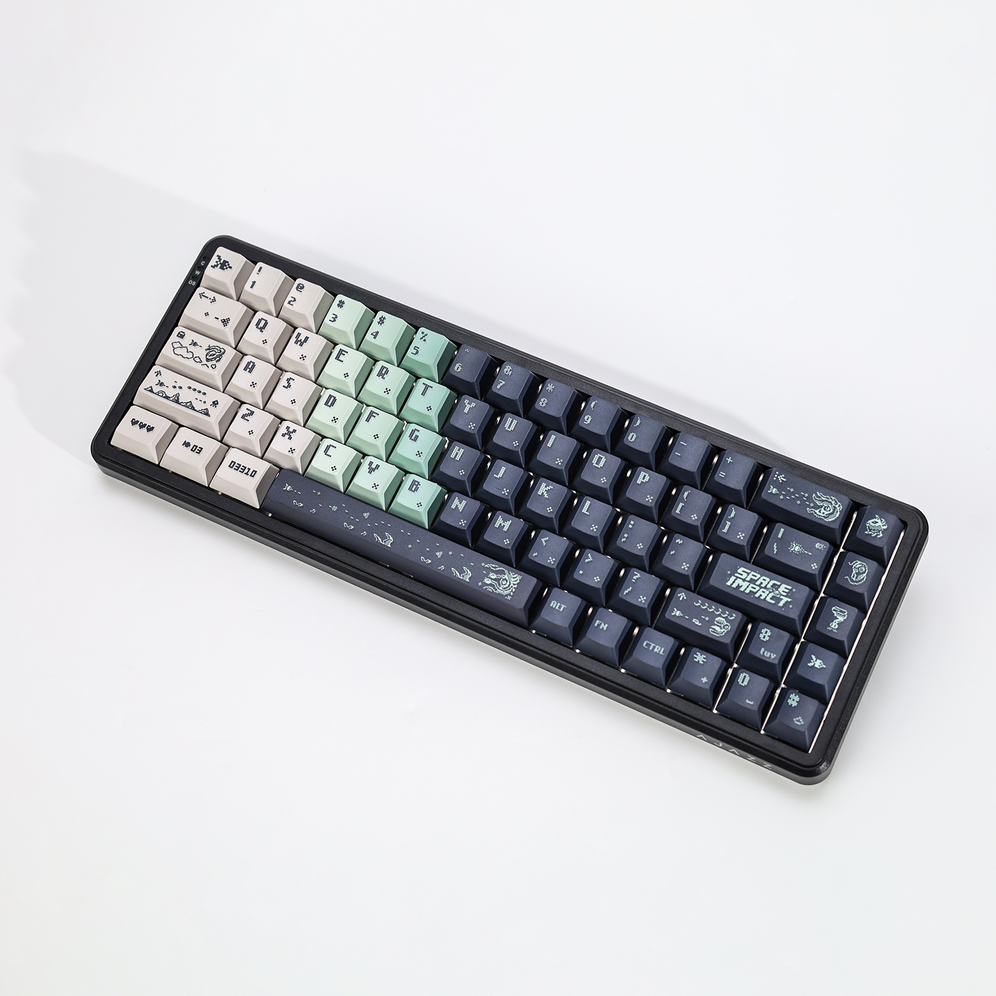 KBDiy Space Impact Keycaps Ret - Retro Gaming Space 评论和价格