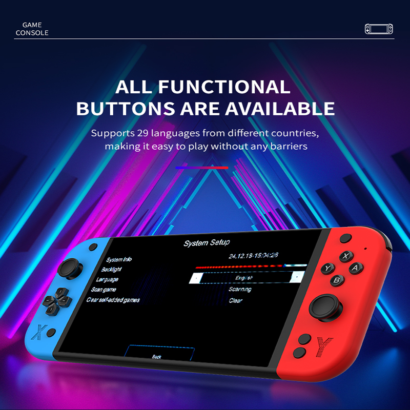 New G90 Retro Gaming Handheld  - Retro Gaming Arcade Console 评论和价格