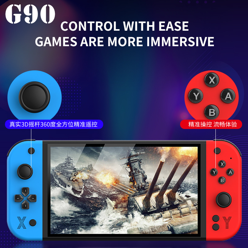 New G90 Retro Gaming Handheld  - Retro Gaming Arcade Console 评论和价格