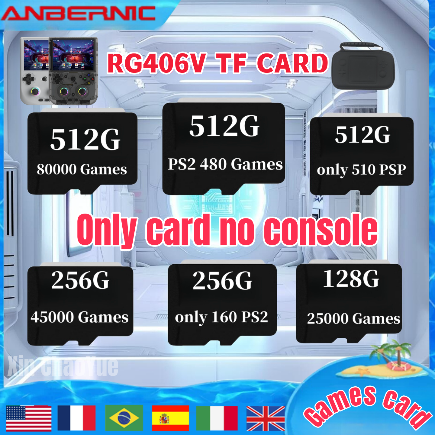 For ANBERNIC RG406V TF Card Ga - Retro Gaming Anbernic 评论和价格