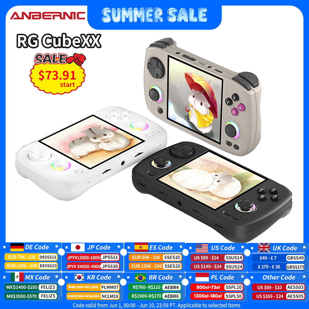 Anbernic RG CubeXX Retro Handh - Retro Gaming Anbernic 评论和价格