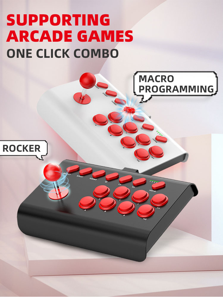 8-Button Arcade Stick For Nint - Arcade Stick Joystick 评论和价格