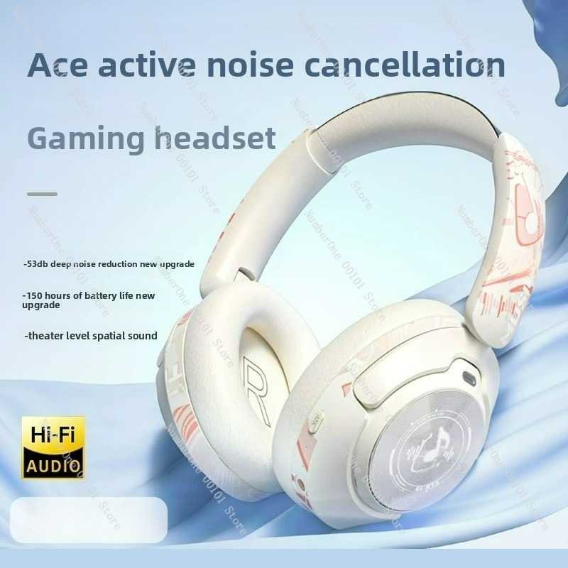 Active Noise Cancelling Blueto - Retro Gaming Headset 评论和价格