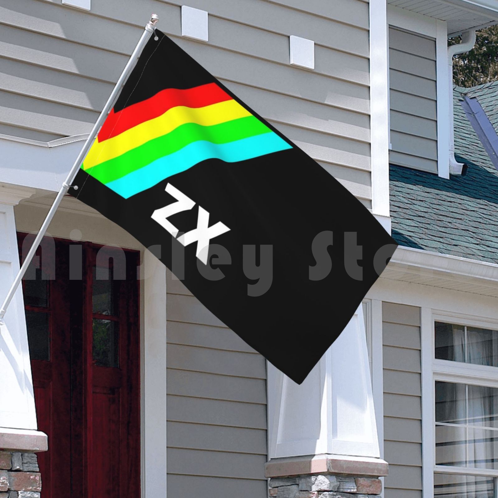Zx Flag Car Flag Funny Zx Spec - Retro Gaming Zx Spectrum 评论和价格