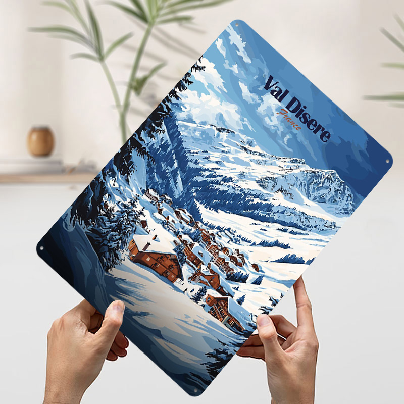 Val Disere France Poster Custo - Retro Gaming France 评论和价格
