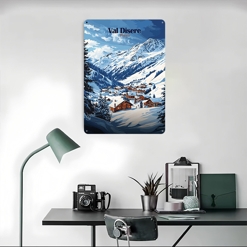 Val Disere France Poster Custo - Retro Gaming France 评论和价格