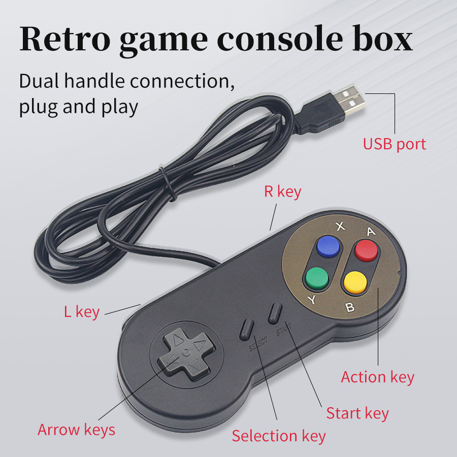 USB Wired Game Controller Retr - Retro Gaming Raspberry Pi 评论和价格