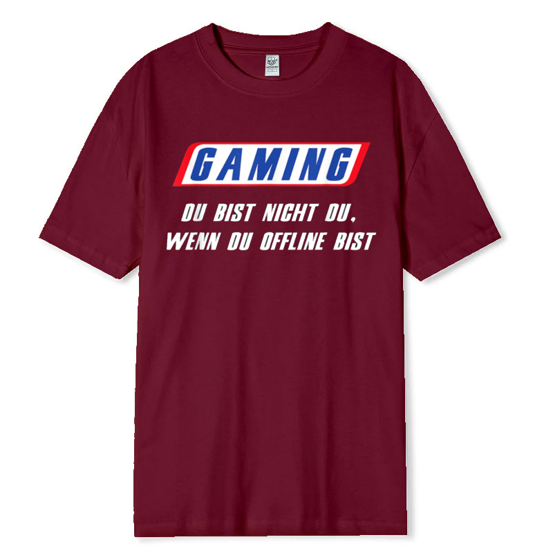 Funny German T Shirt Gaming Du - Retro Gaming Ideas 评论和价格