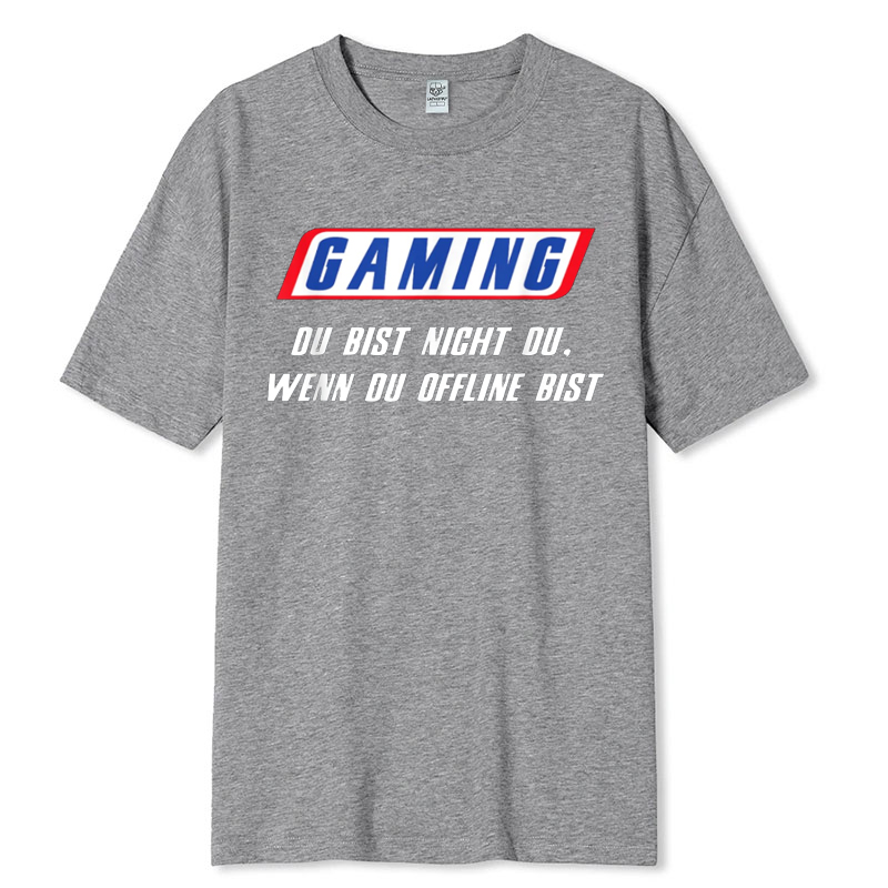 Funny German T Shirt Gaming Du - Retro Gaming Ideas 评论和价格
