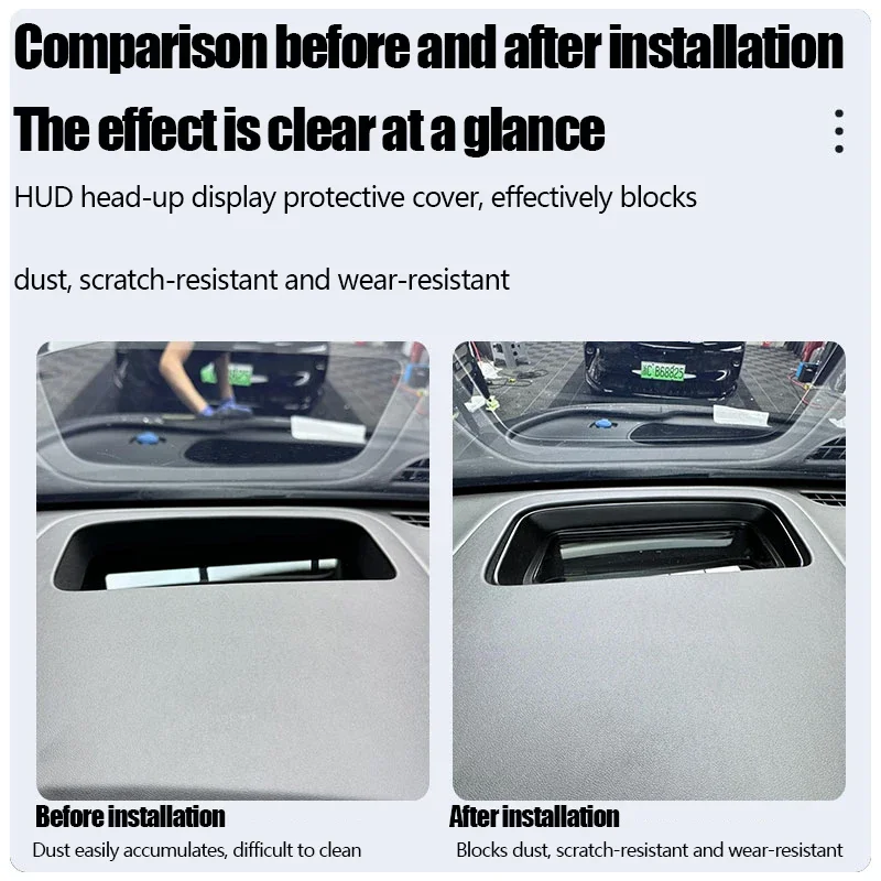 HUD Protection Cover For Zeekr - Console Dust Cover 评论和价格