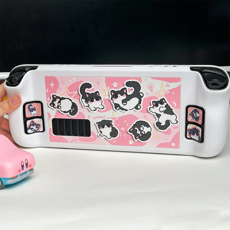 Cartoon Milk Cat Protective Ca - Console Dust Cover 评论和价格
