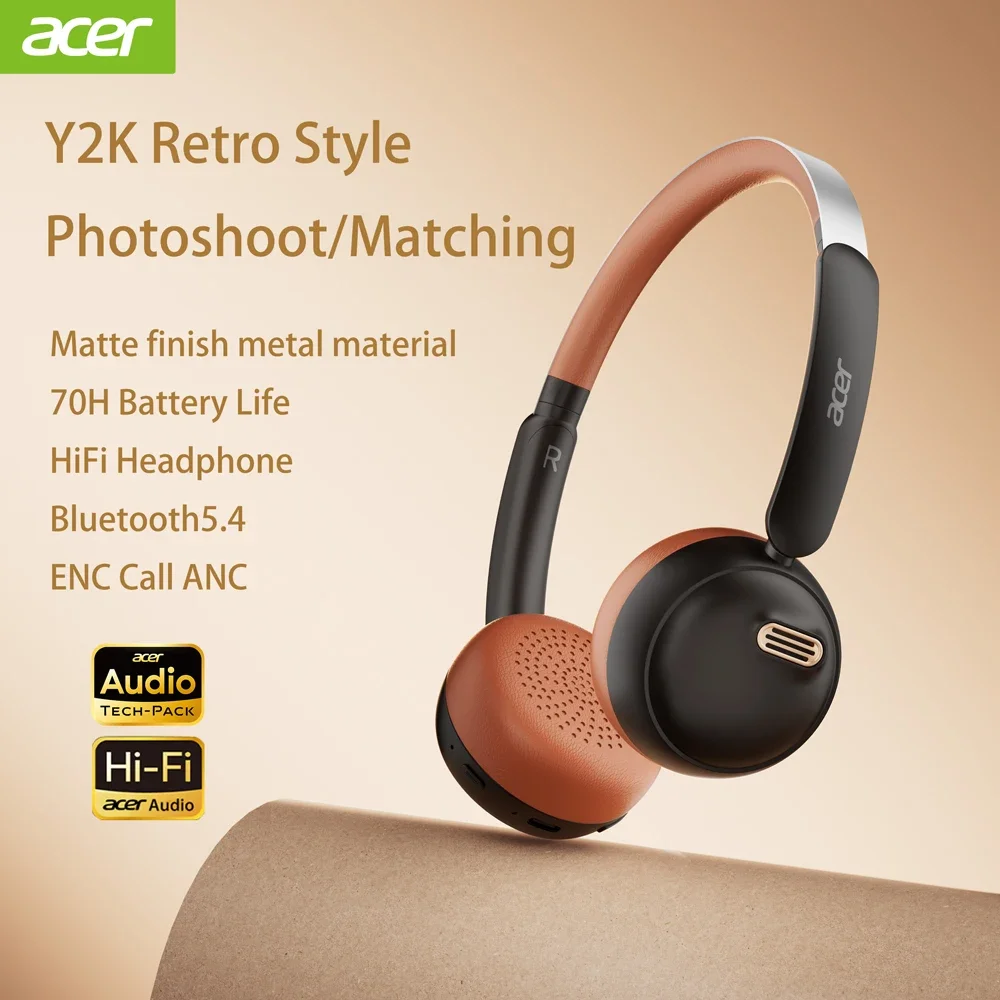 Acer OHW111 Bluetooth Headphon - Retro Gaming Headset 评论和价格