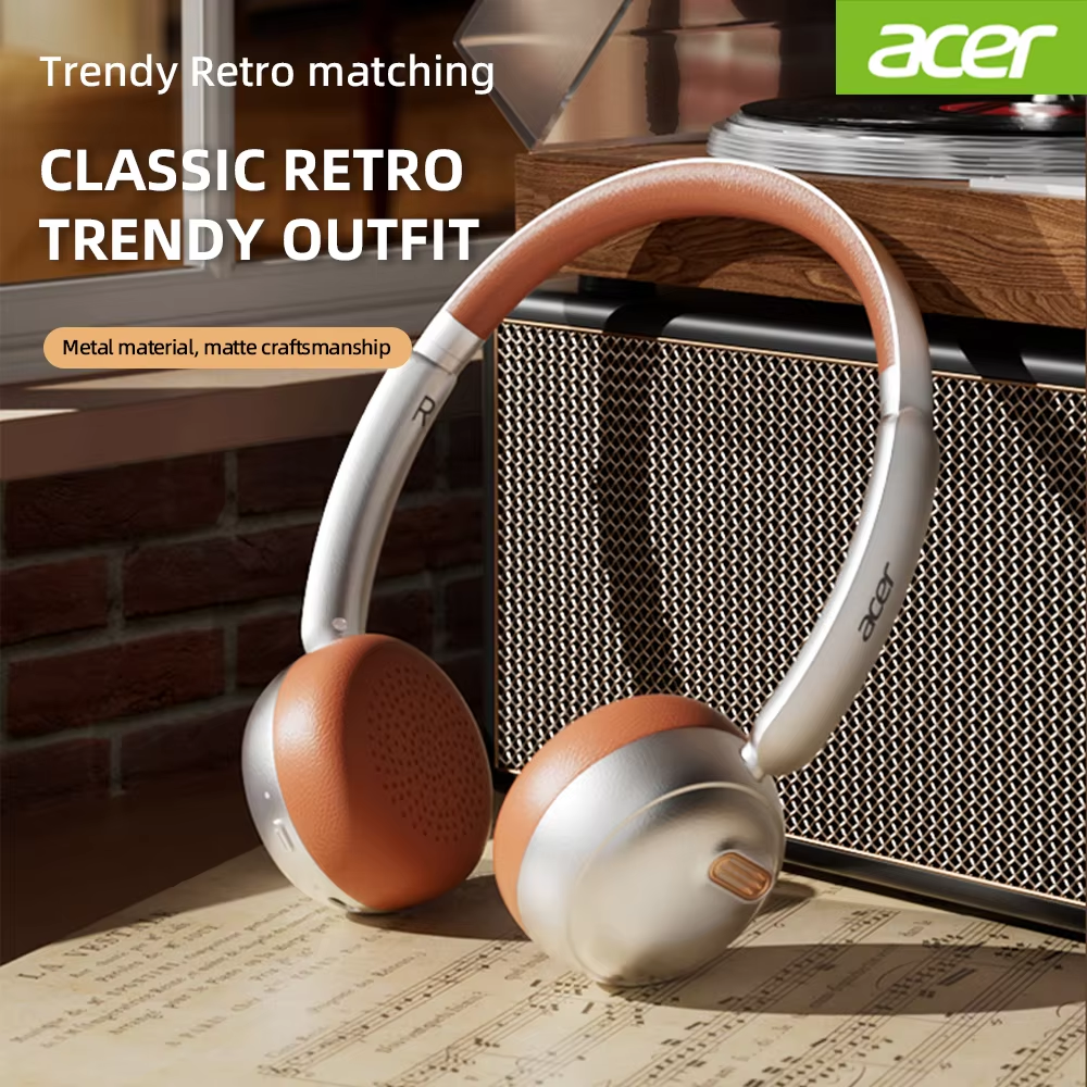 Acer OHW111 Bluetooth Headphon - Retro Gaming Headset 评论和价格