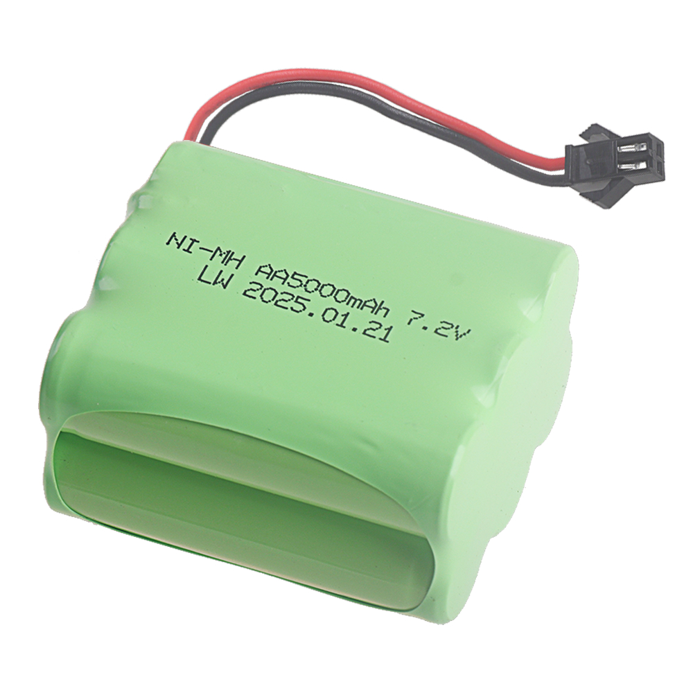 (SM-2P Plug) 7.2V 5000mah NiMH - Rechargeable Battery Aa 评论和价格