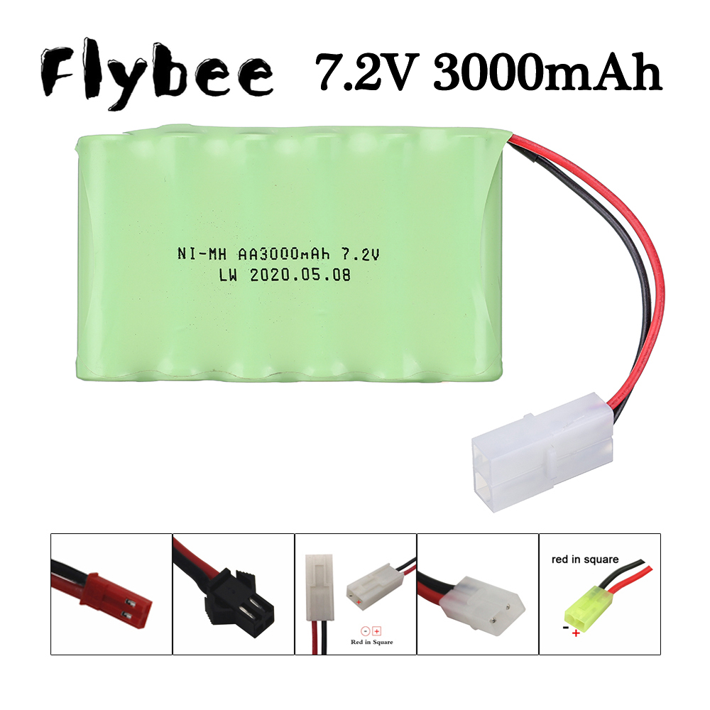 7.2v 3000mAh Battery Tamiya/SM - Rechargeable Battery Aa 评论和价格