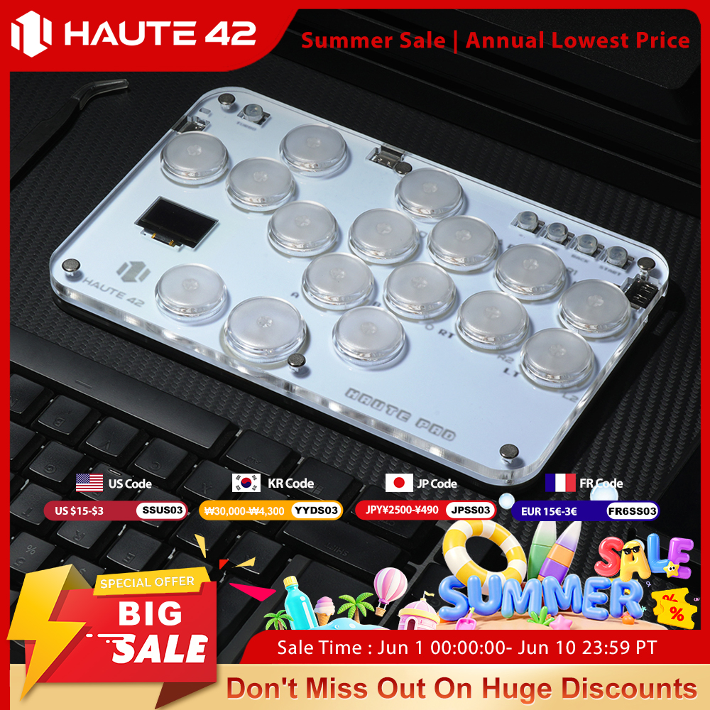 Haute42 Arcade Joystick Hitbox - Arcade Stick Joystick 评论和价格