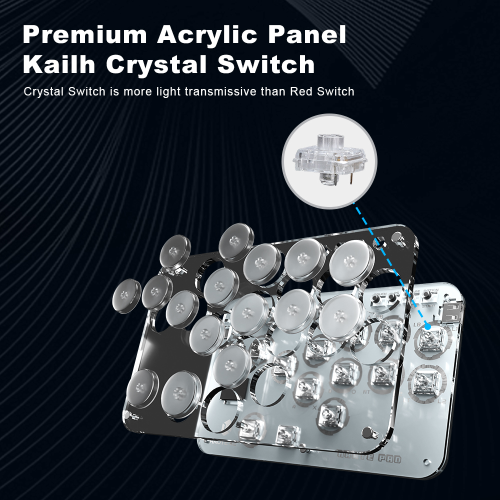 Haute42 Arcade Joystick Hitbox - Arcade Stick Joystick 评论和价格