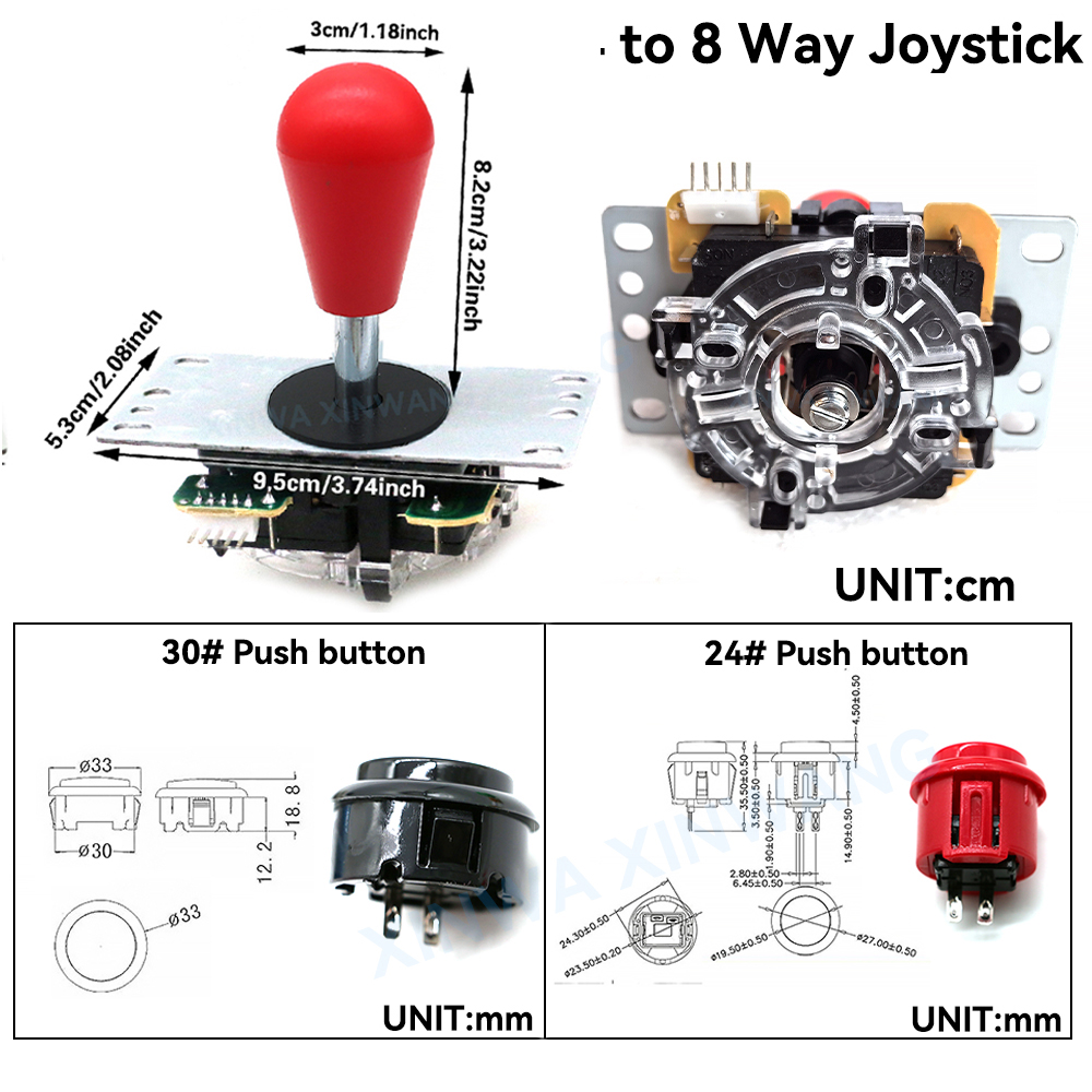 Arcade Joystick Copy SANWA Gam - Arcade Stick Joystick 评论和价格
