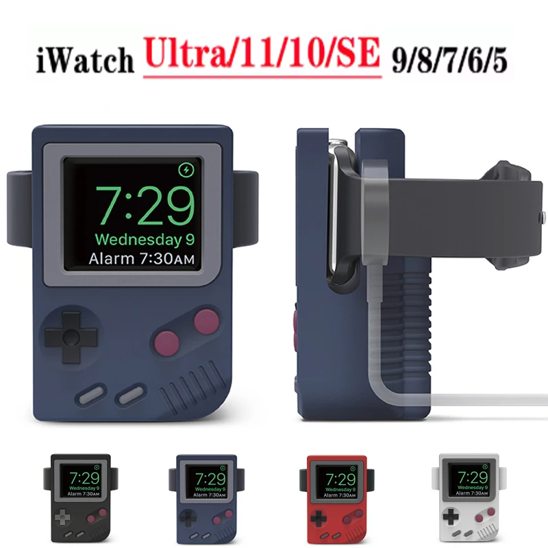 Silicone Holder for IWatch Cha - Retro Gaming Fun 评论和价格