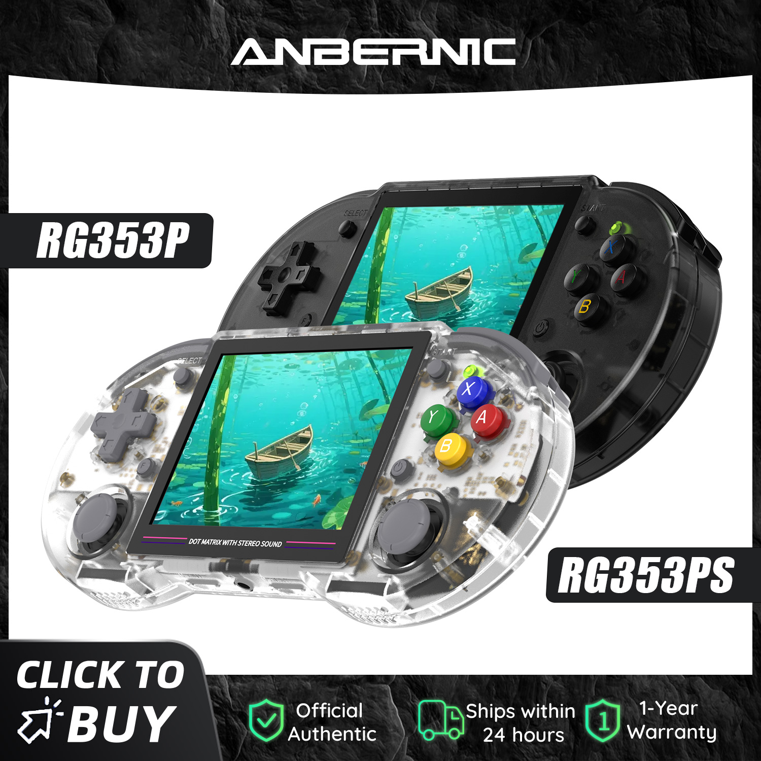 Anbernic  RG353P RG353PS 64 Bi - Retro Gaming Anbernic 评论和价格