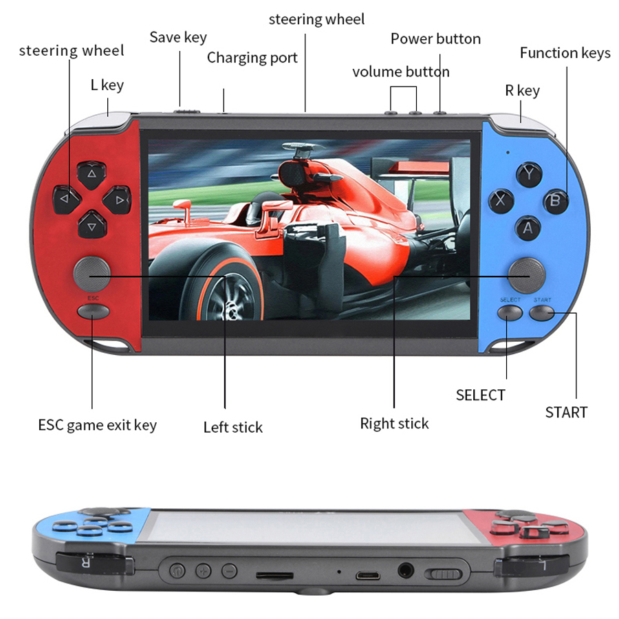 Portable Handheld Videogame TV - Retro Gaming Arcade Console 评论和价格