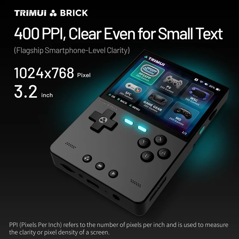 Trimui Brick Handheld Game Con - Retro Gaming Anbernic 评论和价格