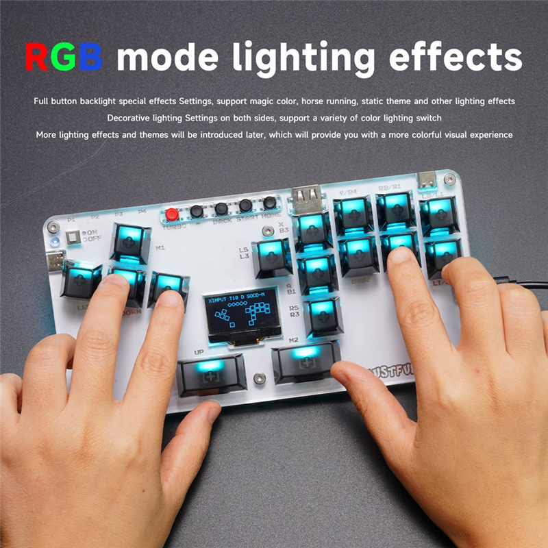 Mustfun Hitbox Controller Mini - Arcade Stick Joystick 评论和价格