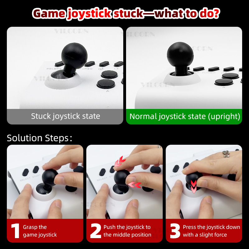 Arcade Joystick Wireless Gamin - Arcade Stick Joystick 评论和价格