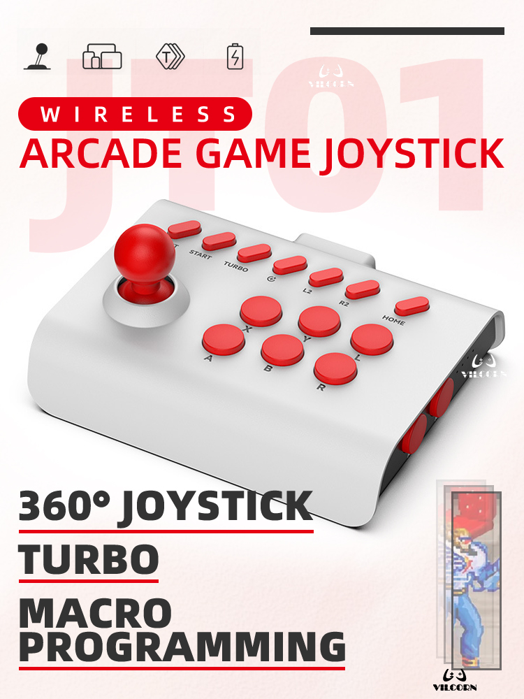 Arcade Joystick Wireless Gamin - Arcade Stick Joystick 评论和价格