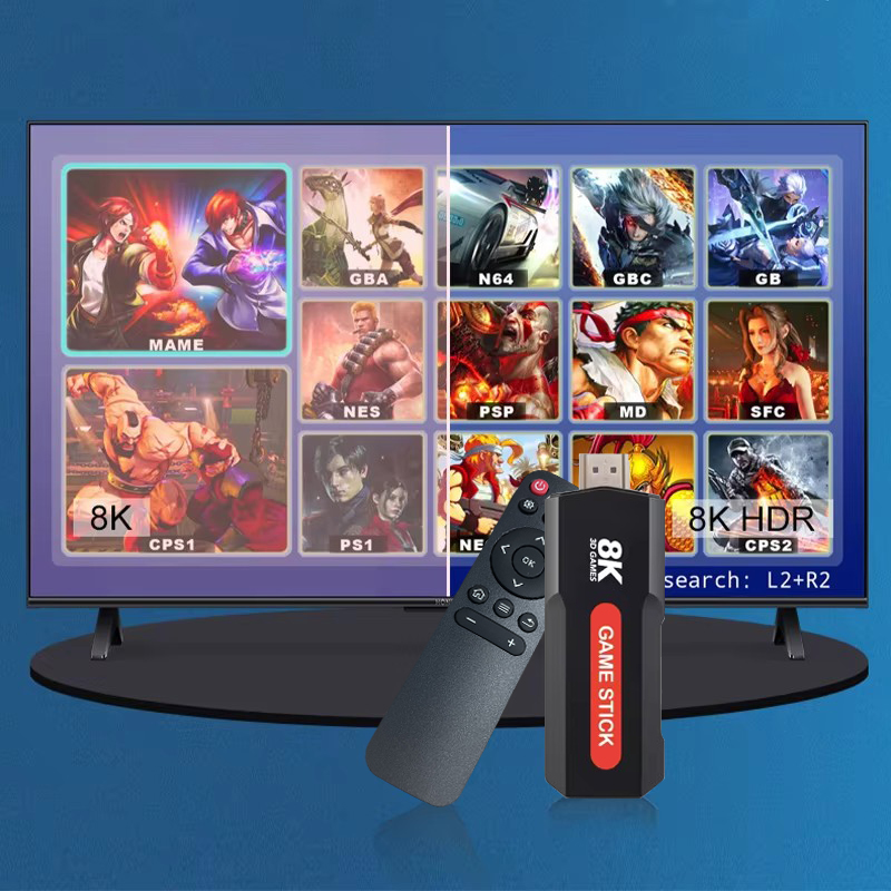 X2 Game Stick HD 4K 8K 3D Cons - Retro Gaming Raspberry Pi 评论和价格
