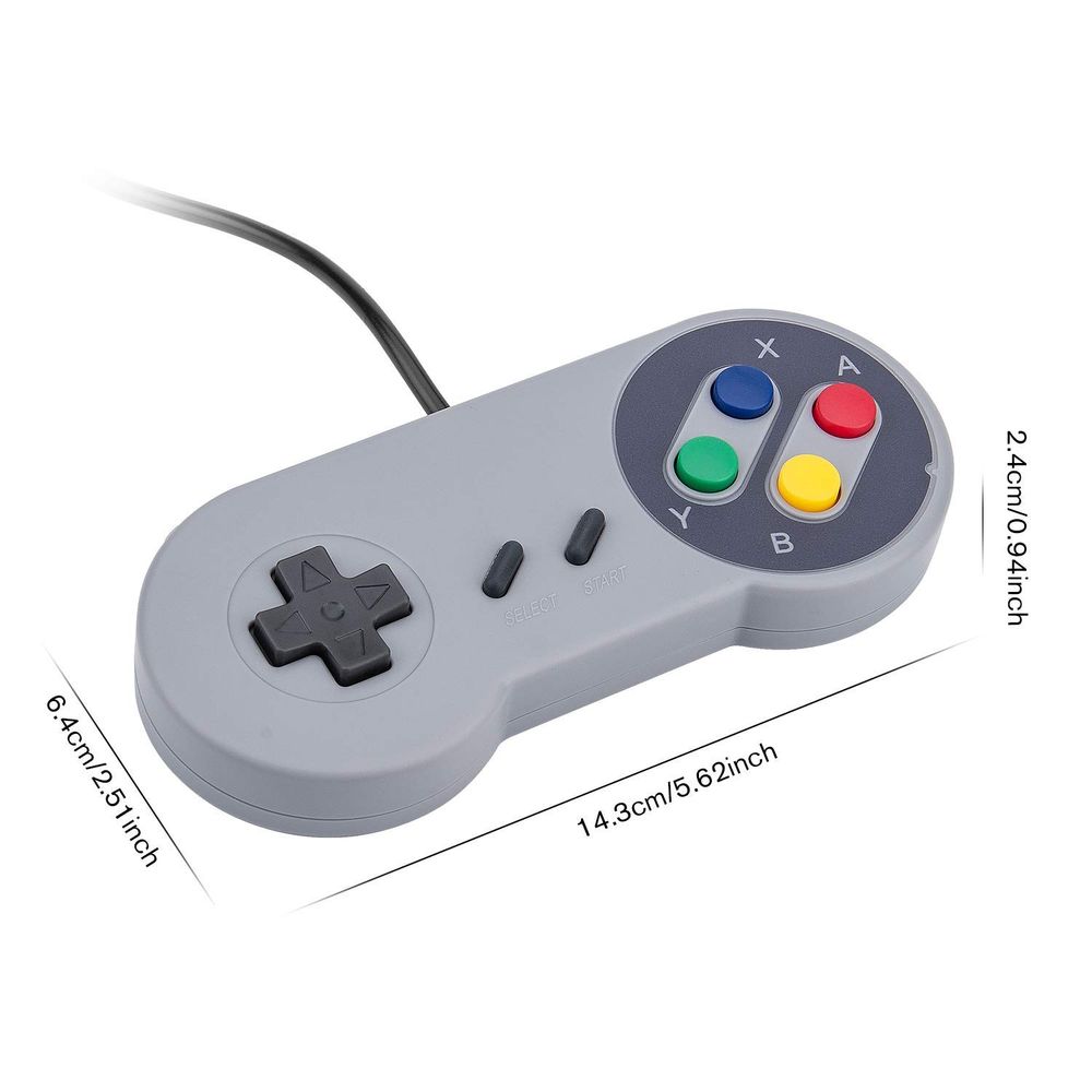 Classic Wired Game Controller  - Retro Gaming Raspberry Pi 评论和价格