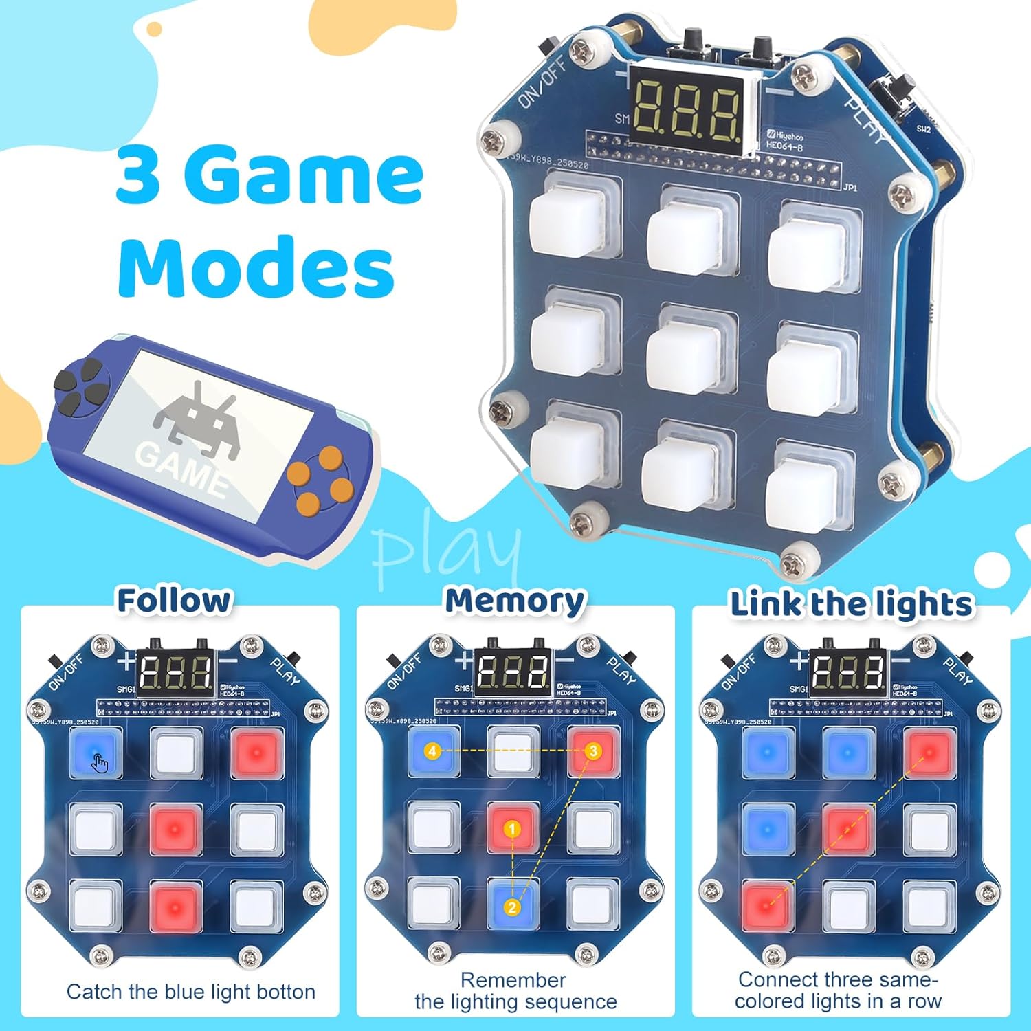3-in-1 Retro Game Soldering Ki - Retro Gaming Ideas 评论和价格