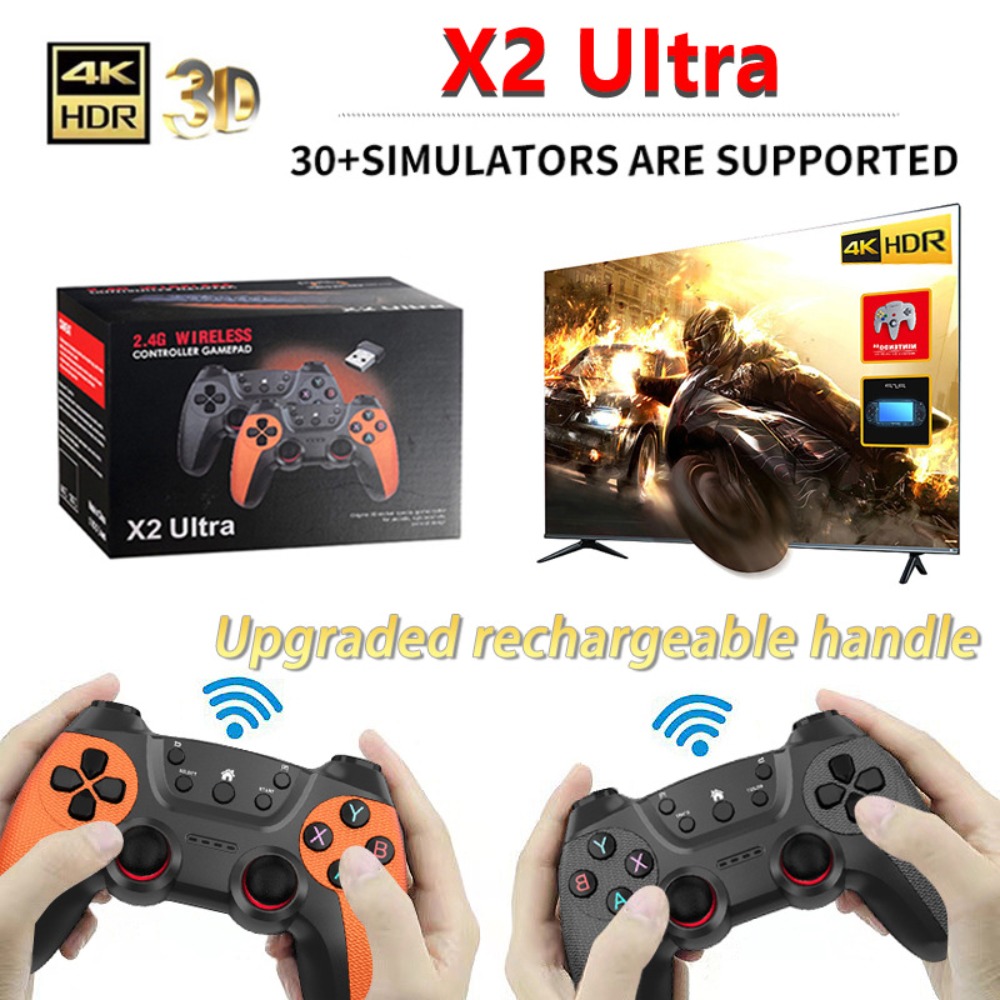 X2 Ultra Retro Game Stick 4K,  - Retro Gaming Arcade Console 评论和价格