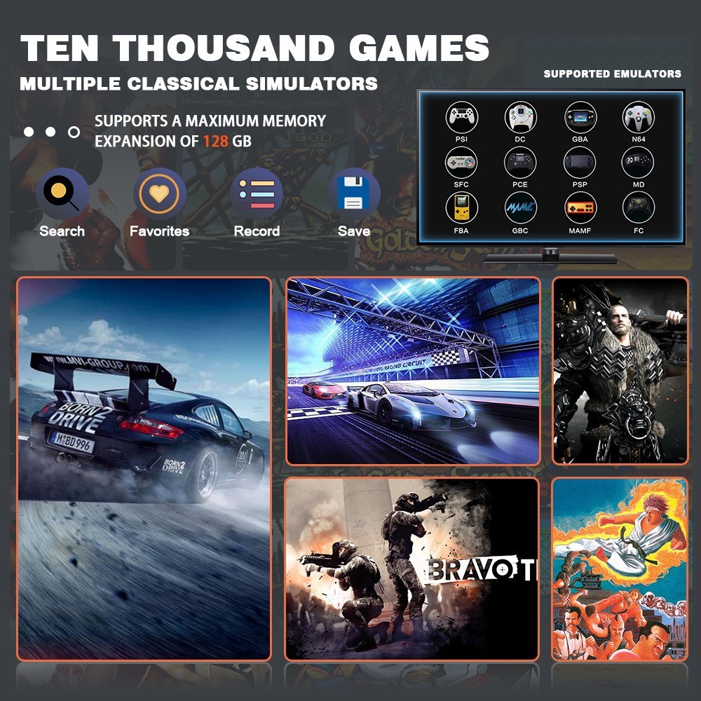 X2 Ultra Retro Game Stick 4K,  - Retro Gaming Arcade Console 评论和价格