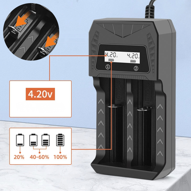 LCD Display Battery USB Charge - Rechargeable Battery Aa 评论和价格